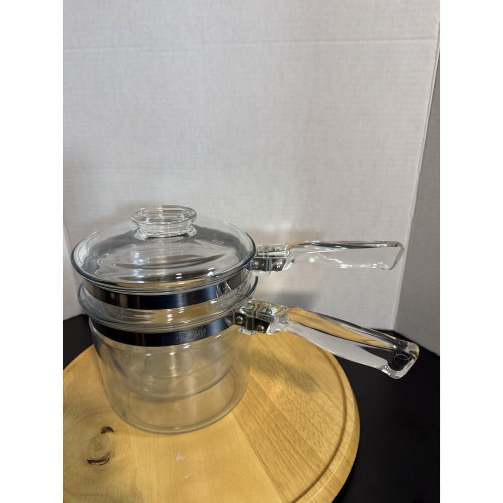 Pyrex Flameware Double Boiler - Picture 2 of 3